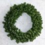 Artificial fir wreath MARLOW, green, Ø12"/30cm