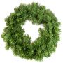 Artificial fir wreath MARLOW, green, Ø24"/60cm