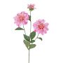 Artificial dahlia ANJULIKA, light pink, 30"/75cm, Ø2.4"-4.7"/6-12cm