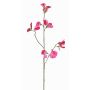 Artificial flower lathyrus ASFALOTH, pink, fuchsia, 26"/65cm, Ø1.2"-2"/3-5cm