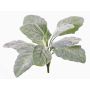 Artificial silver sage MELLIE on spike, green-white, 10"/25cm