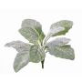 Artificial silver sage MELLIE on spike, green-white, 10"/25cm