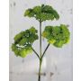 Artificial Sedum Branch JAROH, green, 14"/35cm