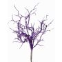 Artificial coral SPUNKY on spike, glitter, purple, 8"/20cm