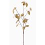 Artificial lunaria branch BAMBY, gold, 35"/90cm