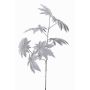 Artificial papaya branch NUBIE, frozen, grey, 28"/70cm