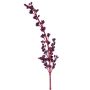 Artificial snowberry spray GOLEM, glitter, purple-red, 3ft/100cm