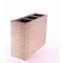 Willow flower pot BRILA with 3 inserts, beige, 3ftx15"x31"/105x38x80cm
