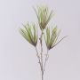 Artificial pine branch PEER, glitter, green, 20"/50cm