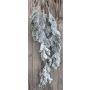 Artificial hanging plant Fir YUNIS on spike, snow-covered, 33"/85cm