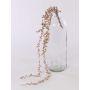 Artificial hanging plant Senecio SKERPA, spike, champagne, 30"/75cm
