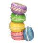 Dekovase Dolomit DOLLI in Macaron Form, multicoloured, 4.9"x3.3"x7.4"/12.5x8.5x18.7cm