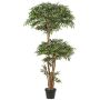 Artificial tree Ruscus NEOSHO in decorative pot, natural stems, 6ft/170cm