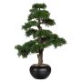 Artificial tree Cedar bonsai tree FALKE with roots, ceramic pot, 28"/70cm