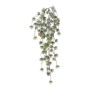 Artificial hanging plant Larch JALPRE, spike, cones, frosted, white-green, 22"/55cm