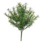 Artificial star flower bush BERLAN on spike, pink, 14"/35cm