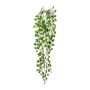 Artificial hanging plant Ivy TUBRI, spike, green, 28"/70cm