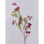 Artificial elderberry branch THEYGE with fruits, red, 30"/75cm