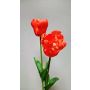 Artificial flower Tulip PJASSINA, orange, 26"/65cm
