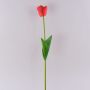 Artificial flower tulip PJASSINA, orange, 26"/65cm
