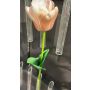 Artificial flower Tulip PJASSINA, apricot-pink, 26"/65cm