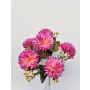 Decorative dahlia SALAMITUS on spike, violet-apricot, 12"/30cm