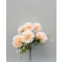 Decorative dahlia SALAMITUS on spike, apricot, 12"/30cm