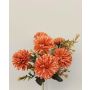 Decorative dahlia SALAMITUS on spike, orange, 12"/30cm