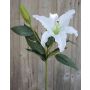 Fake tiger lily MELIHA, white, 30"/75cm