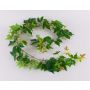 Artificial plant: ZANTI three-pointed maiden vine garland, green-brown, 5ft/150cm