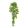 Artificial succulent pea plant FERTIN, stem, green, 14"/35cm