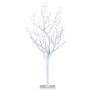 FREMAL artificial leafless tree trunk on a base FREMAL, with branches, white, 16"/40cm