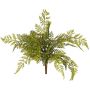 Artificial shield fern 'ÖZDEN' on a stick, green, 16"/40cm, Ø18"/45cm
