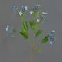 KATHANI artificial hydrangea branch, blue-white-green, 80cm, Ø10–13cm