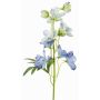 Artificial larkspur VAYA, blue-white, 20"/50cm, Ø3.9"/10cm