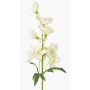 Artificial delphinium VAYA, cream, 20"/50cm, Ø3.9"/10cm
