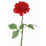 Artificial dahlia TINKALA, red, 24"/60cm, Ø4.7"/12cm