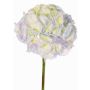 Artificial hydrangea LIRLAFY, light blue-cream, 26"/65cm, Ø8"/20cm