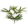 Artificial Washingtonia palm SAIMA on a support stick, flame-retardant, 18"/45cm