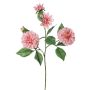 QUINKA artificial dahlia decorative branch, pink, 70cm