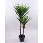 Artificial Yucca palm DEWEY, 4ft/115cm