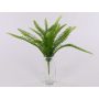 Plastic royal fern GYPSY on spike, green, 12"/30cm, Ø12"/30cm