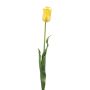 Artificial Tulip SIDRA, light yellow, 65cm