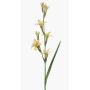 Artificial gladiolus GROWEL, yellow, 105 cm