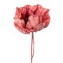 Artificial flower Poppy VENKE, pink, 20"/50cm