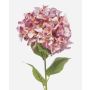 Artificial hydrangea BRITTANY, peach-purple, 37"/95cm, Ø11"/28cm