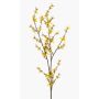 Decorative Forsythia branch LIXRON with flowers, yellow, 4ft/110cm
