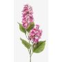 Artificial hydrangea branch XELMAR, pink, 75cm