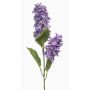 Artificial hydrangea branch XELMAR, purple, 75cm