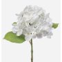 Artificial hydrangea EXORIN, white, 50cm, Ø17cm